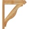 Ekena Millwork Funston Rough Sawn Arts and Crafts Outlooker, Western Red Cedar, 6"W x 24"D x 28"H OUT06X24X28FST03RWR - alternate 2